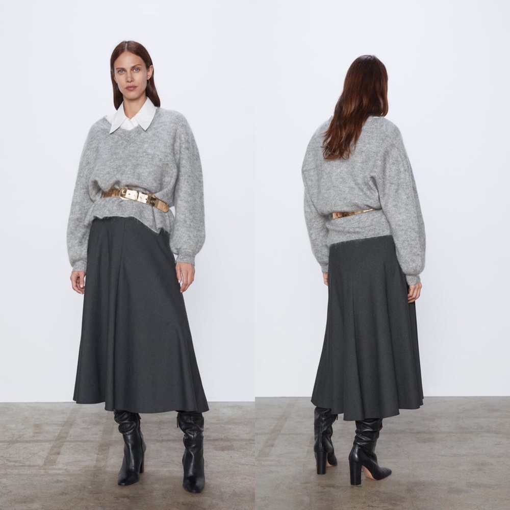 Zara midi skirt